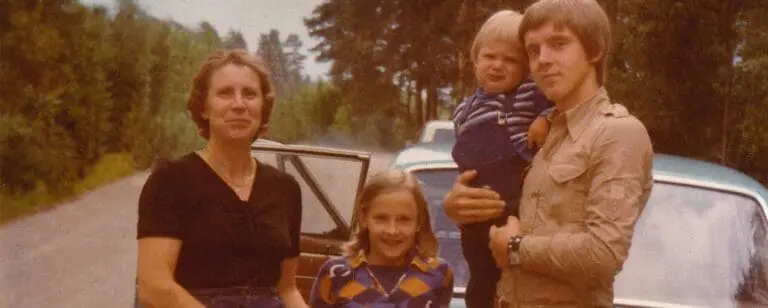 Vanha kuva Fiblonin perustajista