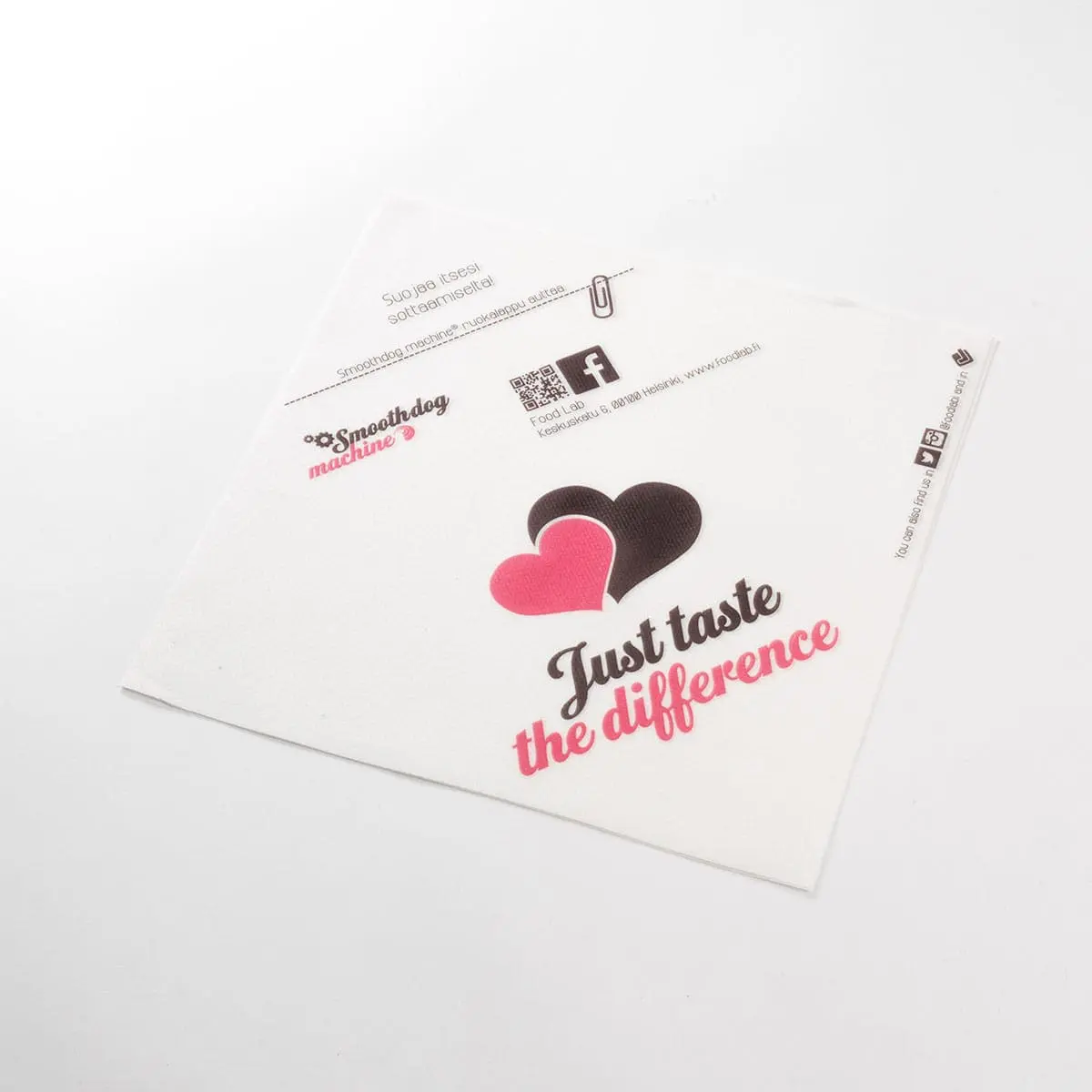 Softlin Classic ruokalappu 30x30 cm – personoitu